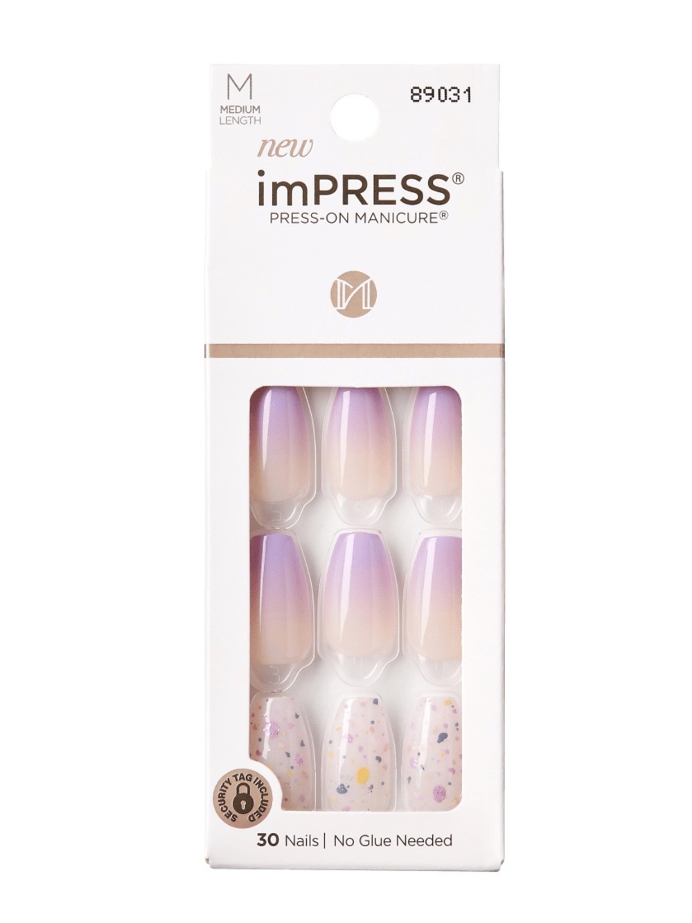 imPRESS Pastel Pink & Purple Press-On Nails